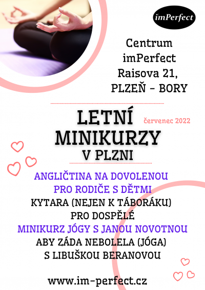 Minikurzy v Plzni červenec 2022